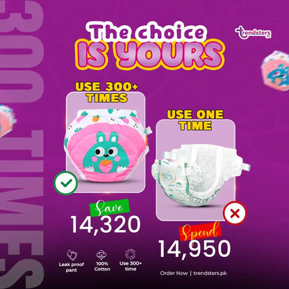 Kids Reusable Baby Diaper & Training Pants