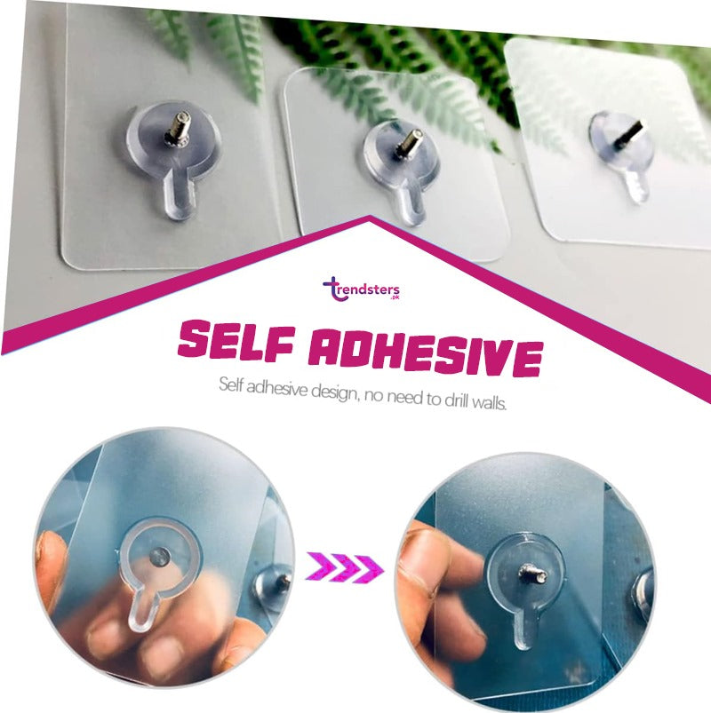 Punch-Free Screw Stickers