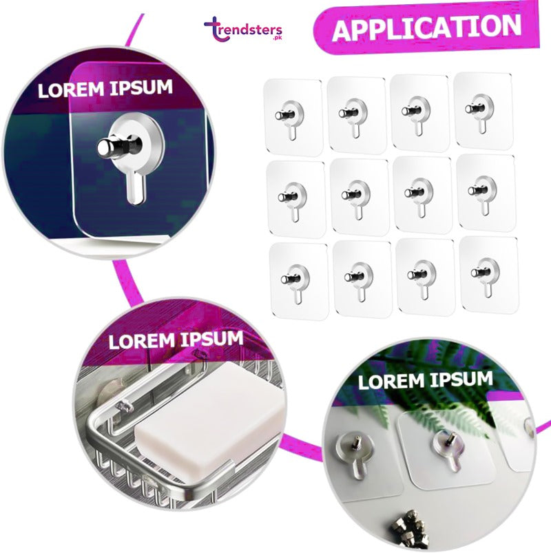 Punch-Free Screw Stickers