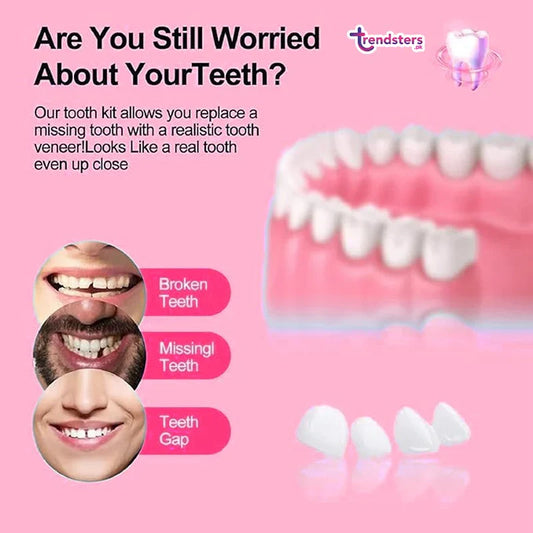 Moldable False Teeth